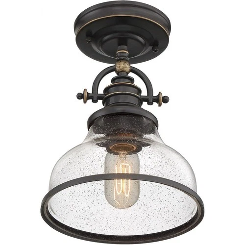 Grant - 1 Light Semi-Flush Mount-Palladian Bronze Finish Semi-Flush Mount - Picture 3 of 4