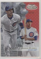 2017 Topps Gold Label Class 3 Red /25 Addison Russell #8