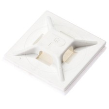 Panduit ABMM-A-C rubber-based adhesive back cable tie mounts - 100EA