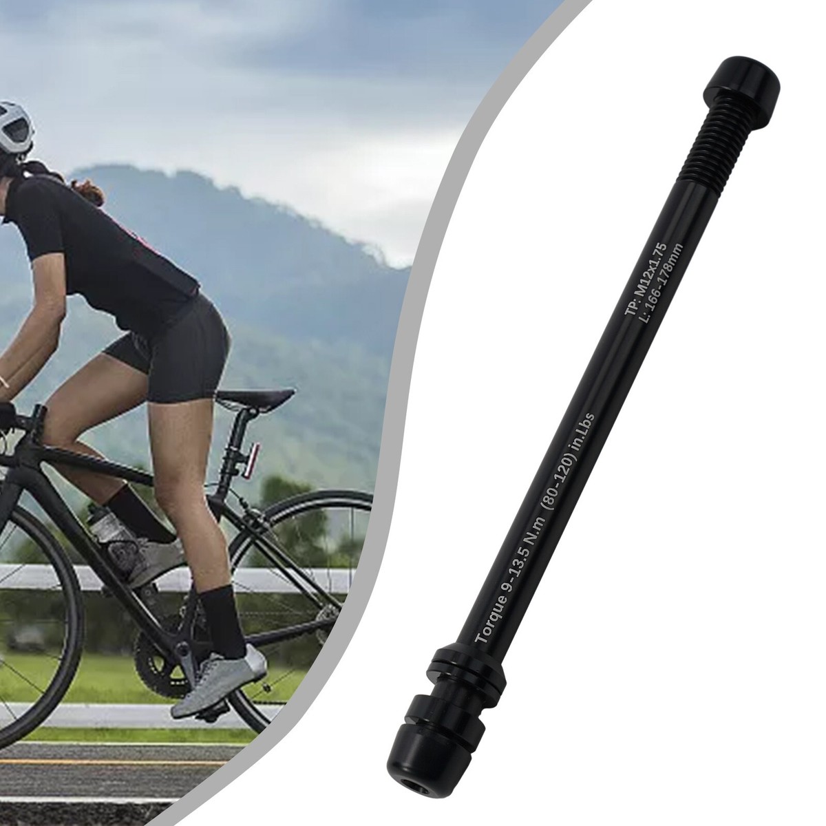 NEW Bike Trainer-Thru Axle Skewer 12x142-148mm Bicycle  Indoor-Sports