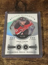2016-17 Upper Deck Black Diamond Relic Rookies Double /99 Pavel Zacha Rookie RC