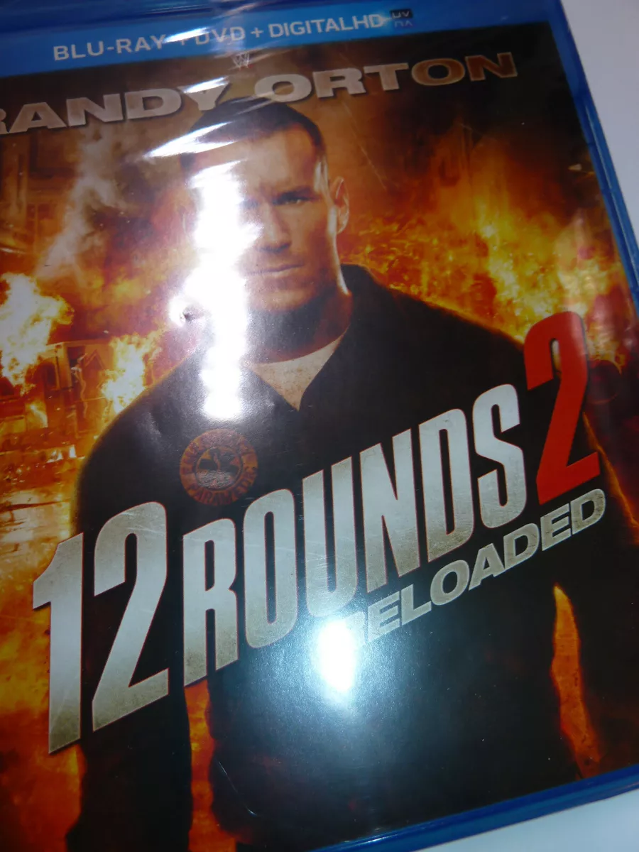 12 Rounds 2: Reloaded Blu-ray & DVD 2-Disc Set action movie Randy Orton NEW!