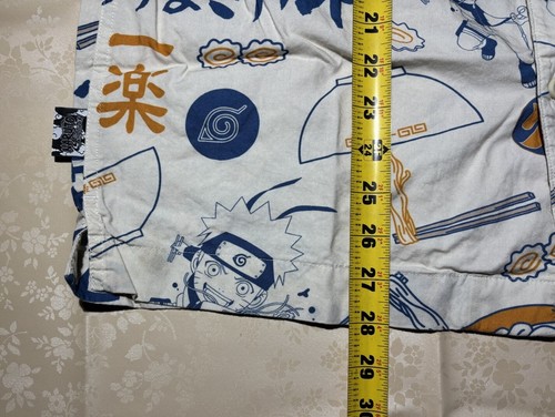 Naruto Shippuden Camicia Stampata con Bottoni, Manica Corta Uomo Taglia M - Foto 3 di 10