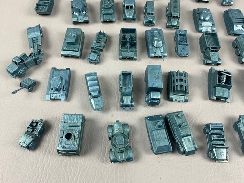 1970s MPC TEENIE Large Lot Britain FRENCH US USSR German Tanks/Assorted Vehicles - Picture 2 of 6
