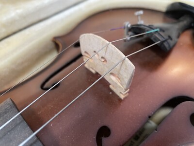 4/4 Albert Weber Young Chang Hand Carved Violin # AWV501 4/4 w