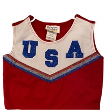 Cheerleader Girls Halloween Costume TOP
