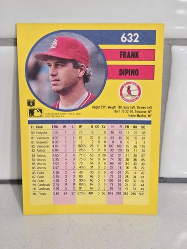 1991 Fleer Baseball #541-720 & Pro Visions Inserts #1-12 You Pick! - 第 173/351 張圖片