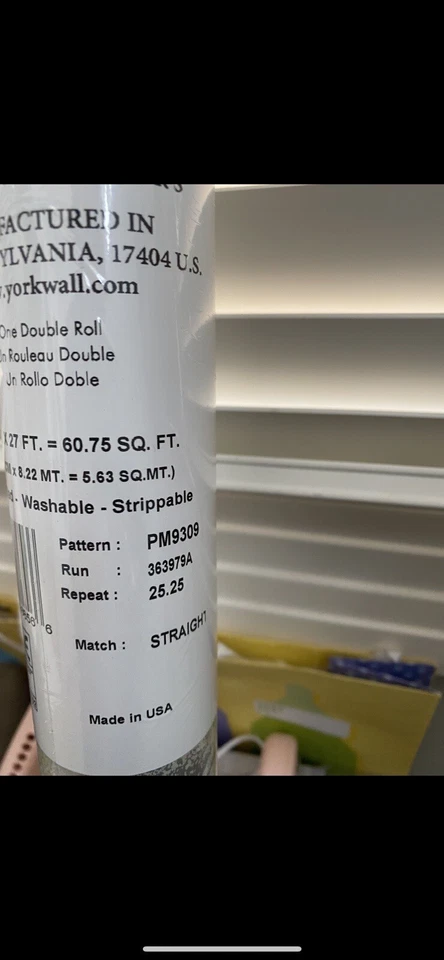 Papel pintado York Wallcoverings PM9309 diseñador damasco Charleston metal plateado, Foto 3 de 3