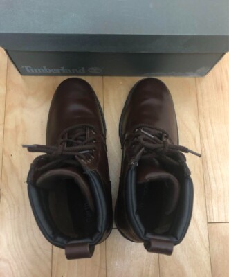 ティンバーランド　JP26 Timberland 6Inch Double Collar Boots Shoes Dark Brown Size Men's