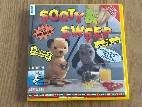 Amiga Sooty & Sweep Vintage 1992 Game - Rare & Working -👽👾Retro Gift Idea👾👽 - Afbeelding 9 van 24