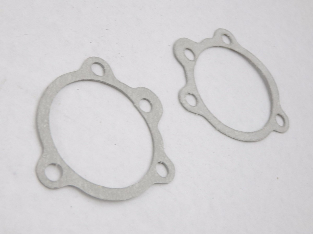 2 pc CARB TO AIR CLEANER GASKETS 77-87 HARLEY 38MM BUTTERFLY CARBS