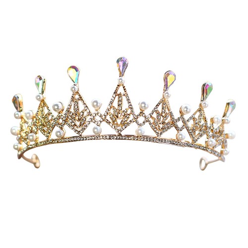 Women Crown Hair Hoop Bridal Headbands Wedding Dress Accessories Bride