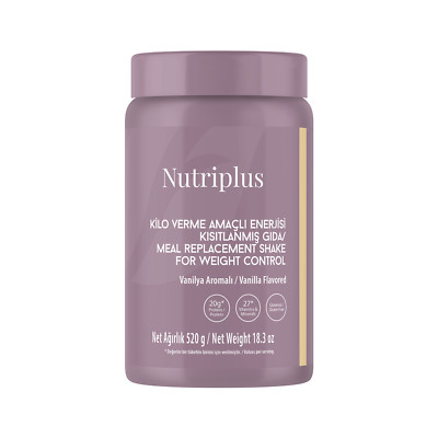 Farmasi Nutriplus Cocktail zur Gewichtskontrolle mit Vanillegeschmack 540 gr....