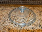 Vintage Pyrex Replacement Lid 65C Clear Glass MARKED 5 PYREX 65C 08 ON RIM