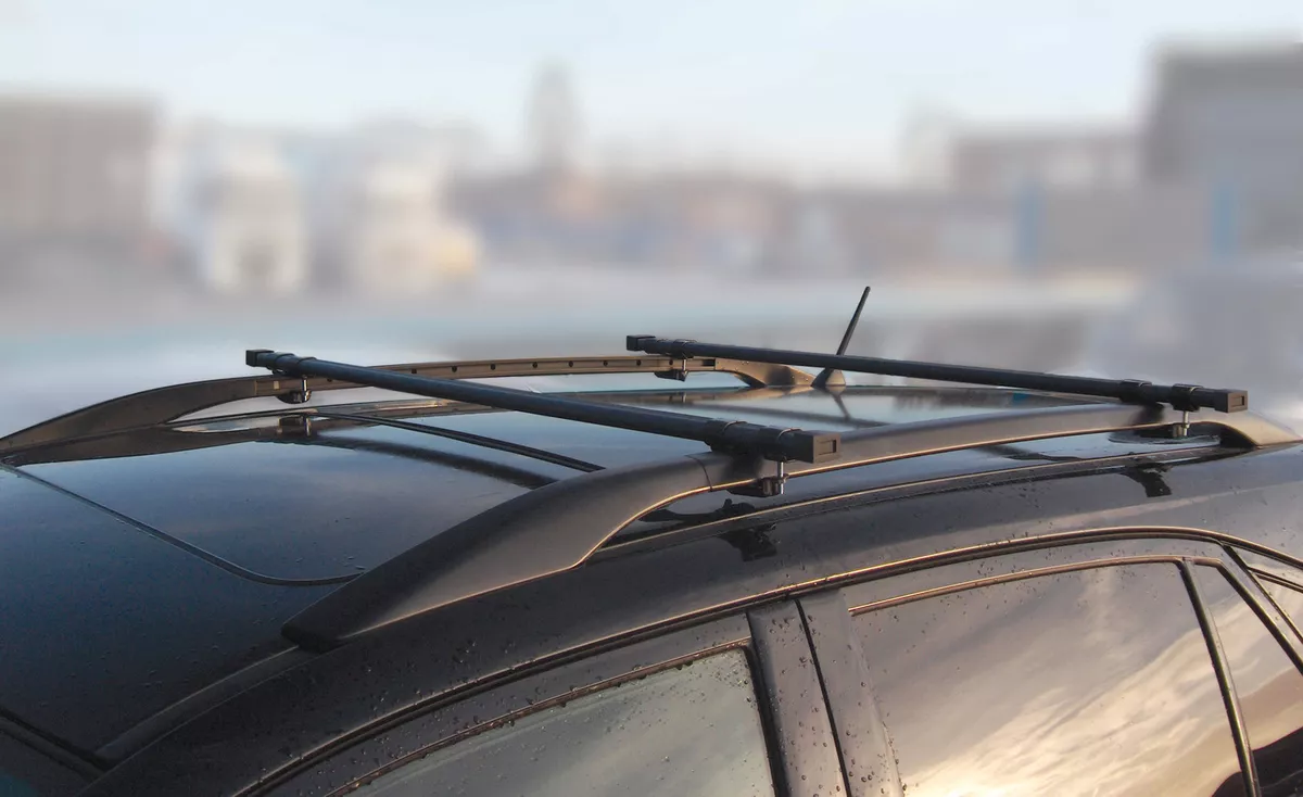 Streetwize Universal 125cm Anti Theft Locking Roof Rack Bars for