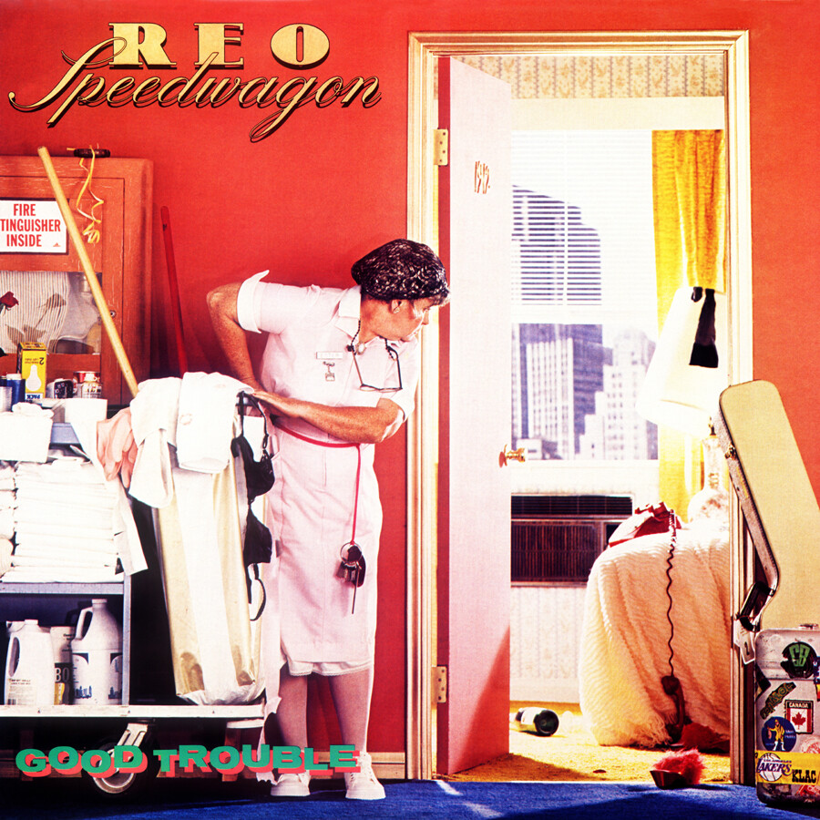 Album Covers - REO Speedwagon - Good Trouble (1982) Album Poster