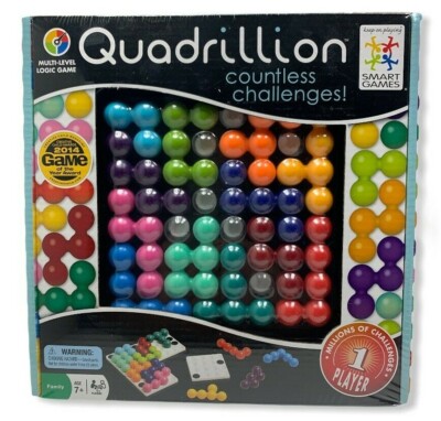 * Smart Games Quadrillion Logic Game New Sealed Single Or Multi Player Creative