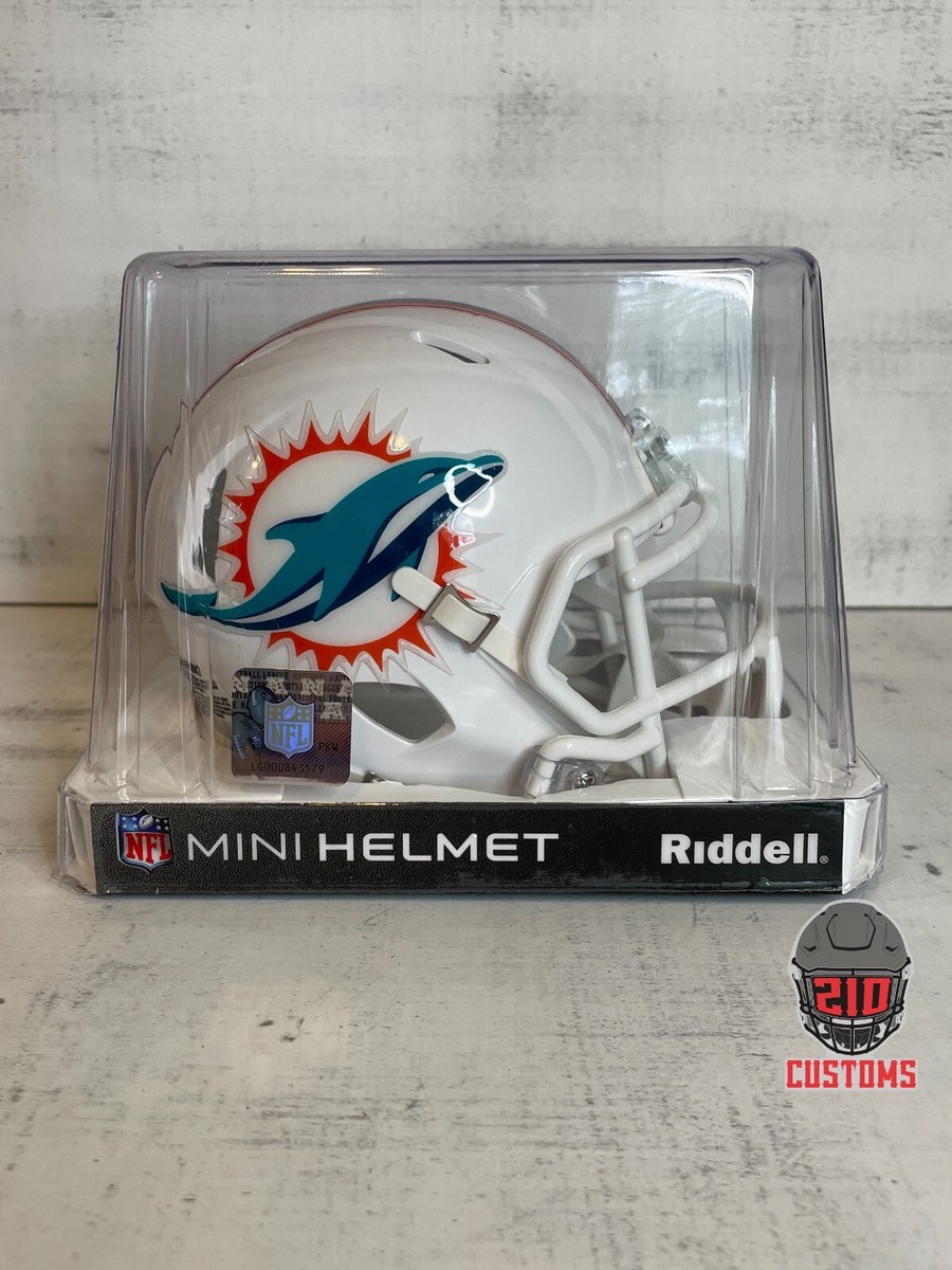 Miami Dolphins (2018-Current) Authentic Riddell Speed Mini Helmet
