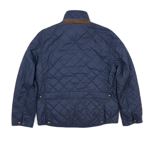 Polo Ralph Lauren Quilted Jacket Large Mens Navy Windbreaker Field Lightweight - Picture 18 of 21