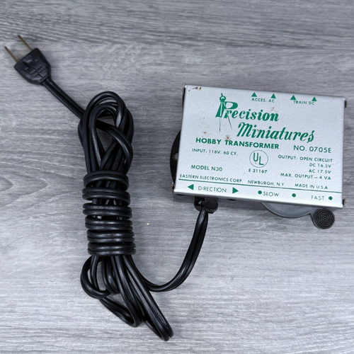 Trasformatore hobby miniature di precisione scala N modello N30 #0705E controller