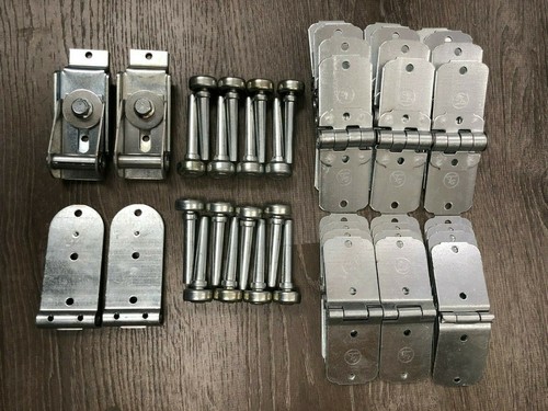 44 Pack - Todco Style Door Repair Kit- ALL Hinges + 1" Rollers Morgan Overhead - Picture 2 of 2