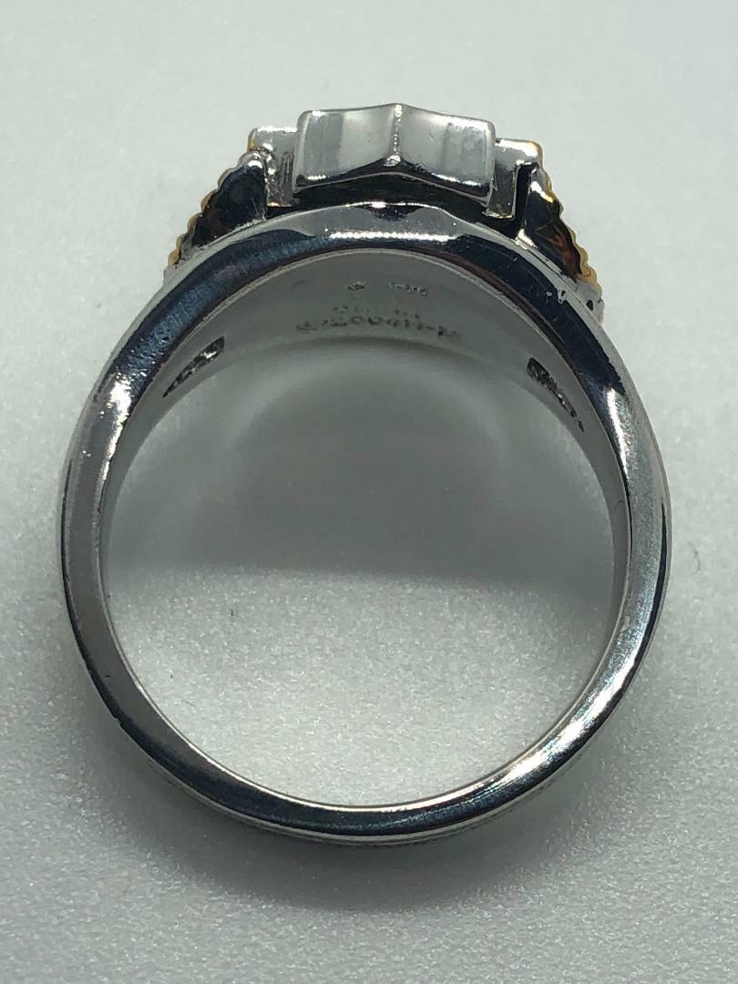 アクセサリー MOTO silver ring / Eagle ring RC 4 925 Sterling Silver Flying Eagle Ring Biker Band - Cukari