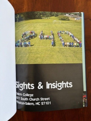 2011-2012 Salem College, North Carolina Year Book, Winston-Salem, NC, FORSYTH