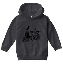 Train - Locomotive Steam Engine Vehicle Cool Toddler/Youth Hoodie