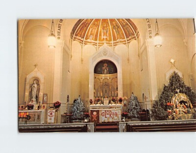#ad Postcard Interior Sacred Heart Faith Community Eau Claire Wisconsin USA $3.46
