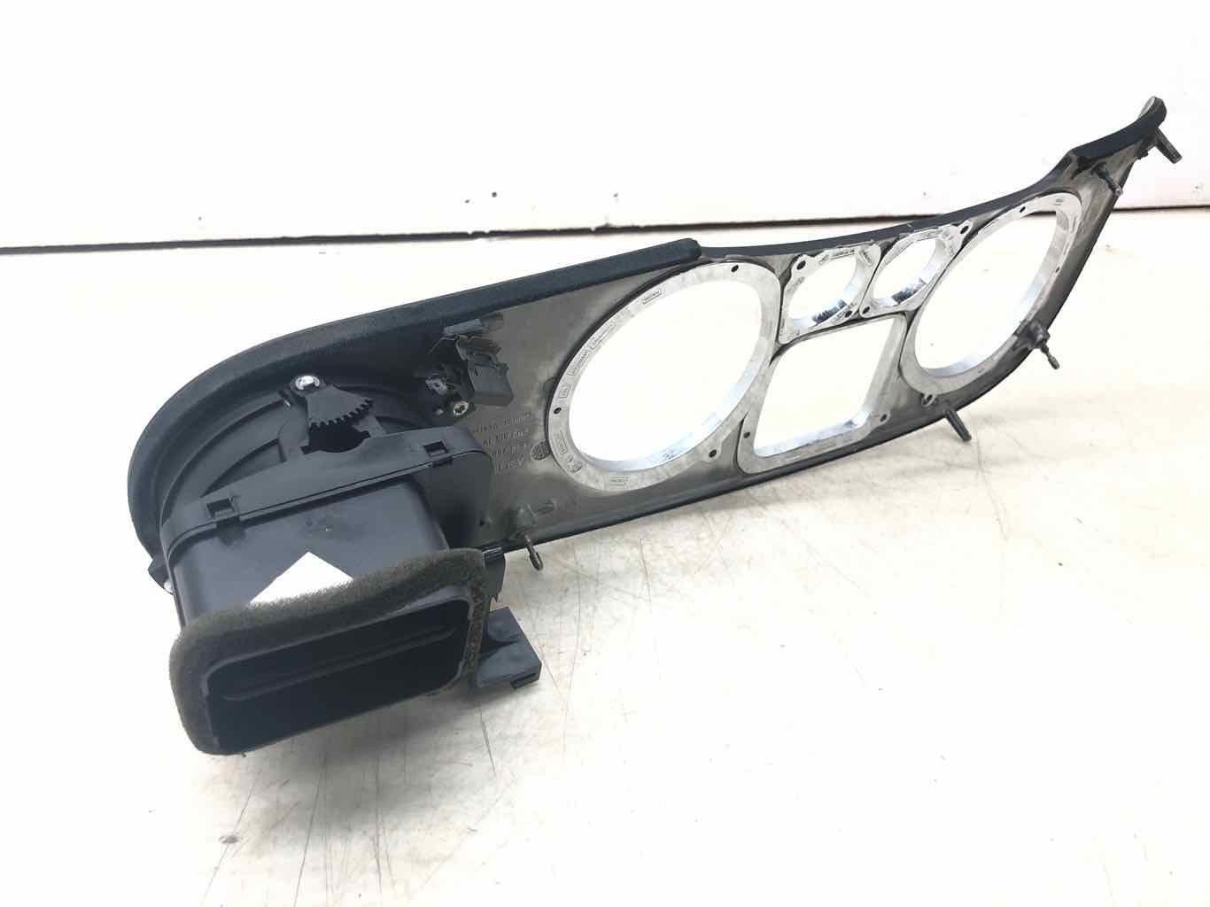 2009-2011 BENTLEY CONTINENTAL SPEEDOMETER GAUGE CLUSTER BEZEL BLACK 3W0857059