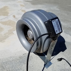 Vortex VTX1000 Powerfans 10" 790 CFM Inline Duct Exhaust Fan