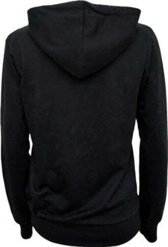 Womens Hooded Zip Long Sleeve Pocket Stretch Plain Ladies Hoodie Top - Picture 15 of 25