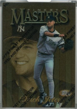 1997 Topps Finest New York Yankees Derek Jeter Masters
