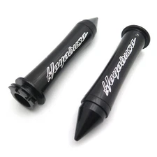 For Suzuki GSXR1300R Hayabusa All Year Black Custom 7/8" Handle bar Hand Grips