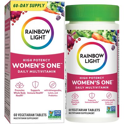 60 Count White Vitamins for Maximum Health Benefits Pack of 1
