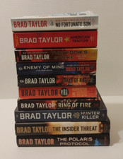 Pike Logan Series Lot of 10 Brad Taylor HUNTER KILLER Ring Fire INSIDER THREAT