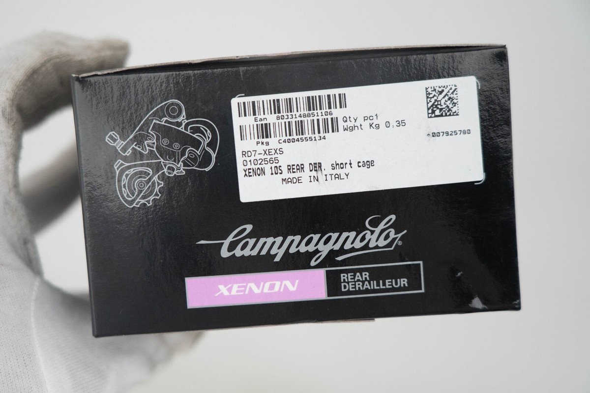 NOS CAMPAGNOLO XENON RD7-XEXS REAR MECH DERAILLEUR SHORT CAGE 10