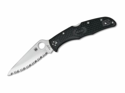 Spyderco Endura 4 Lightweight SpyderEdge Taschenmesser VG-10 FRN Gezackt C10SBK
