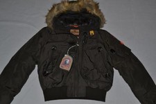 Authentique PARAJUMPERS Gobi Éco Garçons Blouson Capuche Buisson Jeunes Petit
