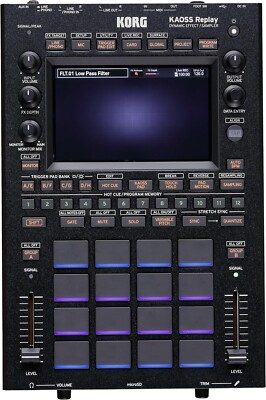 KORG KAOSS Replay All in One DJ Performance Dynamic Effect Sampler Schwarz Japan