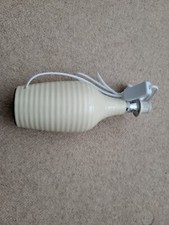 Brand new with tags Dunelm LUNA Stoneware Table Lamp Natural (Lamp Stand Only)