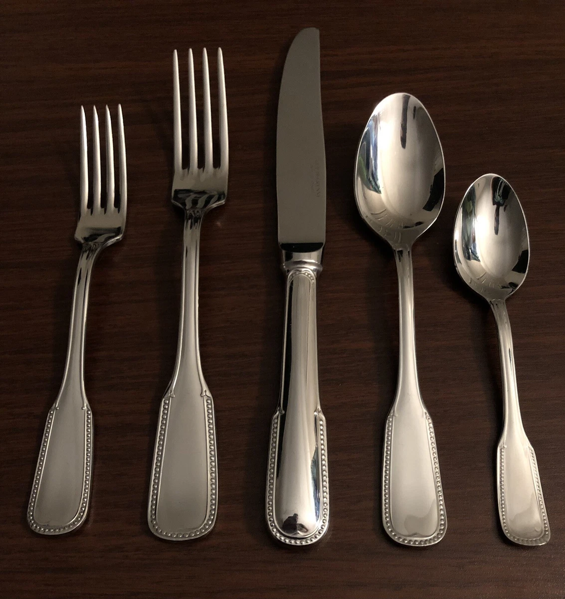 GUY DEGRENNE - PERLES - FRANCE - YOU CHOOSE - STAINLESS FLATWARE