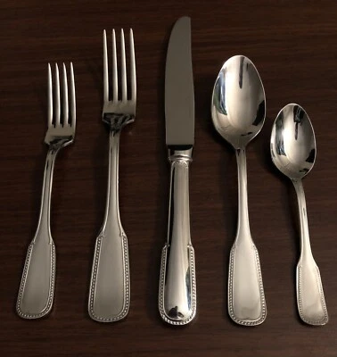 GUY DEGRENNE - PERLES - FRANCE - YOU CHOOSE - STAINLESS FLATWARE