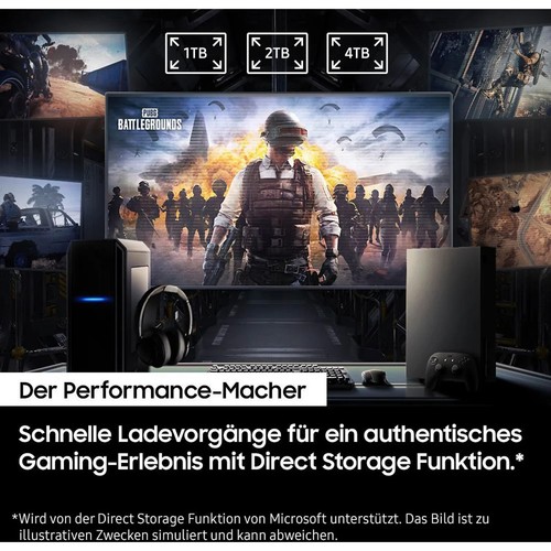 Samsung 990 PRO 1TB NVMe M.2 SSD PCIe 4.0 7450MB/s PS5 Gaming PC OVP 5J Garantie - Afbeelding 5 van 7