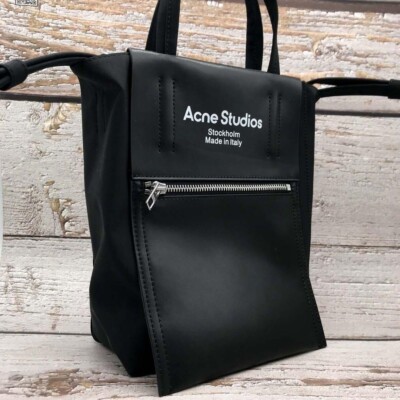 Acne Studios ショルダーバッグ ブラック Acne Studios - Musubi midi shoulder bag - Black
