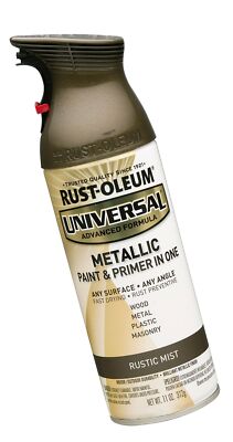 Bronze Spray Rustoleum Matte Metallic Sunlit Brass Rust Top