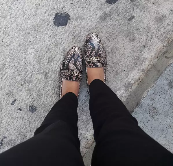 Zara animal print leather flat sandals sale