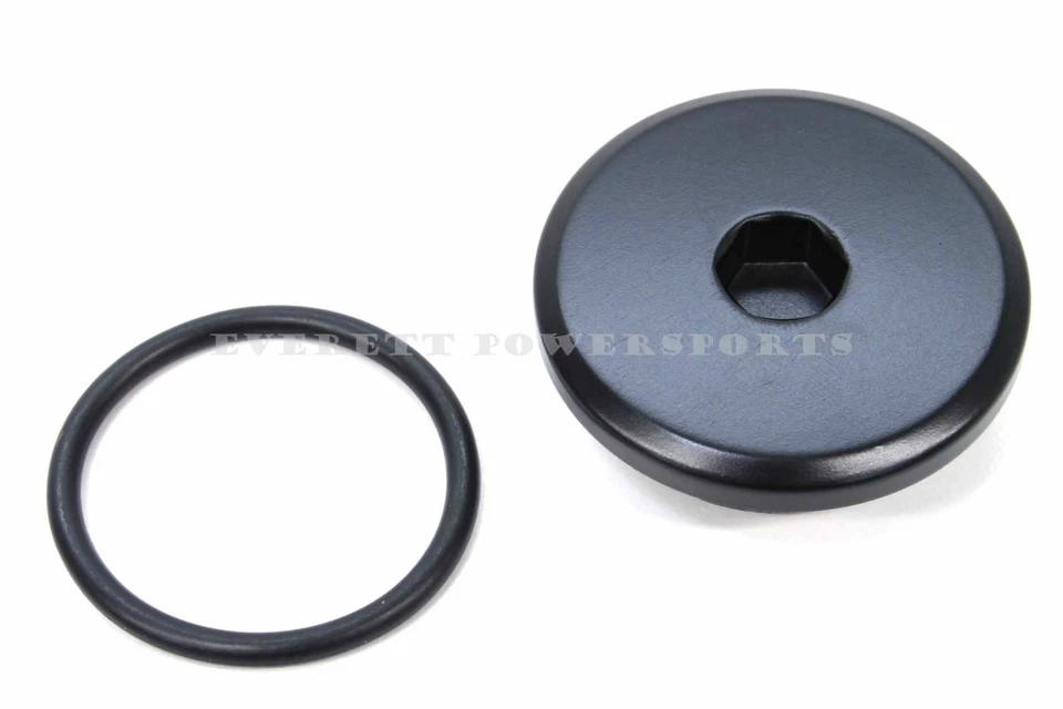 Tapa de acceso con junta tórica embrague magneto engranaje cubierta estuche 35 mm genuino Suzuki #C03 Foto 2 de 4