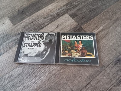 The Pietasters CD Lot Of 2 Oolooloo 1995 & Are Strapped Live! 1995 Punk Rock SKA