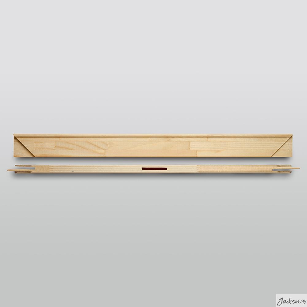 Jackson's Museum Stretcher Bar Pair PEFC Pine 110cm With Centre Bar Slot